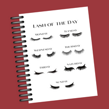 Load image into Gallery viewer, Lash of the Day Planner Cover Set or Dashboard
