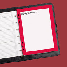 Load image into Gallery viewer, Merry Christmas Dot Grid Note Pages