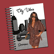 Load image into Gallery viewer, Fashionista in Brown Planner Cover Set or Dashboard