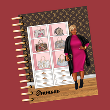 Load image into Gallery viewer, Curvy Girl Planner Cover Set or Dashboard