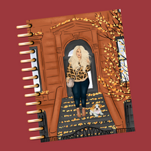 Load image into Gallery viewer, Curvy Girl in Leopard Planner Cover Set or Dashboard