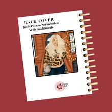 Load image into Gallery viewer, Curvy Girl in Leopard Planner Cover Set or Dashboard