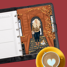 Load image into Gallery viewer, Curvy Girl in Leopard Planner Cover Set or Dashboard