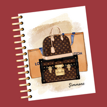 Load image into Gallery viewer, Travel in Style Luxury Planner Cover Set or Dashboard