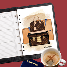 Load image into Gallery viewer, Travel in Style Luxury Planner Cover Set or Dashboard