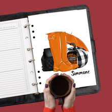 Load image into Gallery viewer, Rainy Day Planner Cover Set or Dashboard