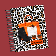 Load image into Gallery viewer, Orange and Black Fall Planner Cover Set or Dashboard