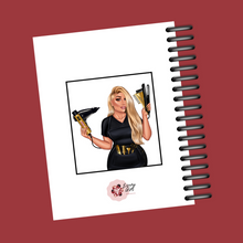 Load image into Gallery viewer, Salon Hair Stylist Planner Cover Set or Dashboard
