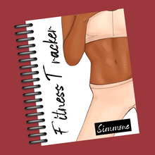 Load image into Gallery viewer, Fitness Tracker Planner Cover Set or Dashboard
