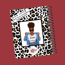 Load image into Gallery viewer, Curvy Girl Leopard Print Planner Cover Set or Dashboard