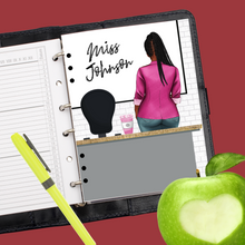 Load image into Gallery viewer, Teacher Planner Cover Set or Dashboard