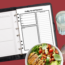 Load image into Gallery viewer, Daily Meal Planner Insert
