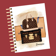 Load image into Gallery viewer, Travel in Style Luxury Planner Cover Set or Dashboard
