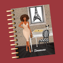 Load image into Gallery viewer, Girl Boss in Beige Fashion Planner Cover Set or Dashboard
