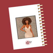 Load image into Gallery viewer, Girl Boss in Beige Fashion Planner Cover Set or Dashboard
